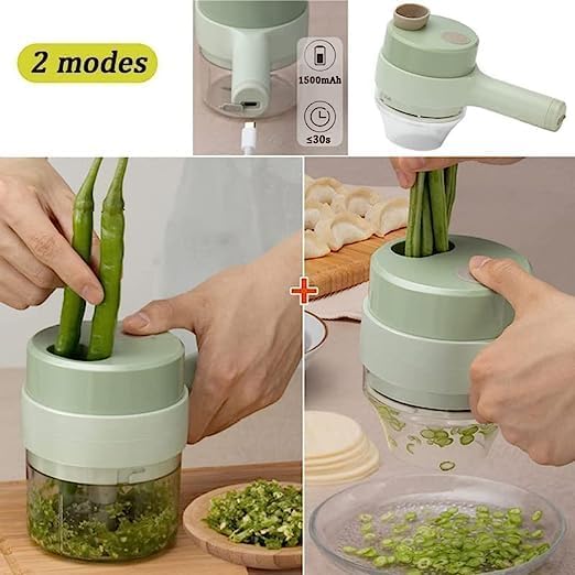 4 in 1 Electric Vegetable Cutter